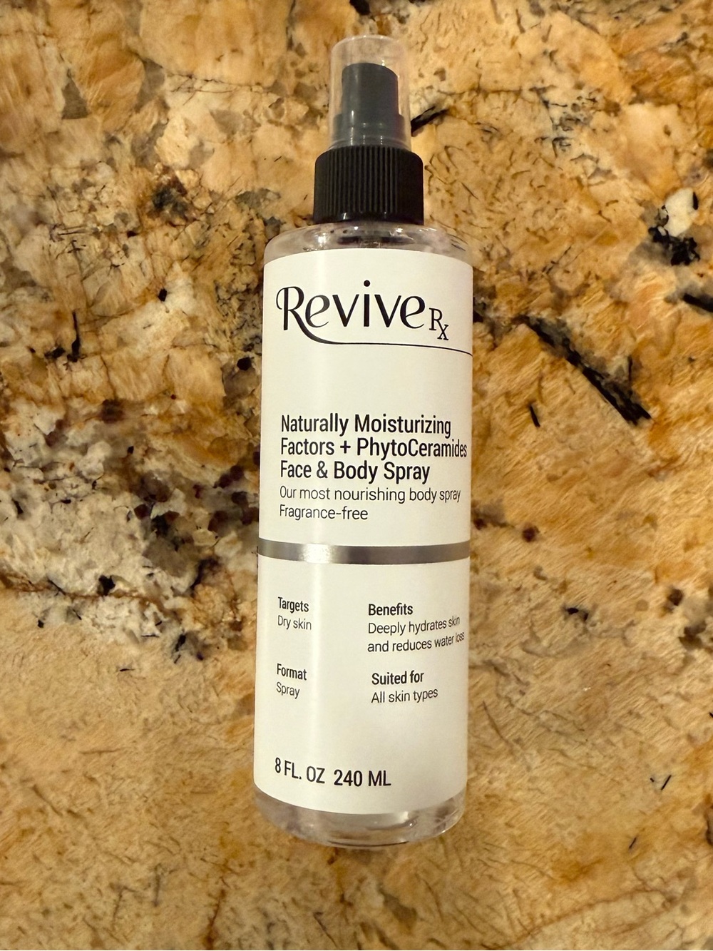 NEW Revive RX Naturally Moisturizing Factors + Phytoceramides Spray